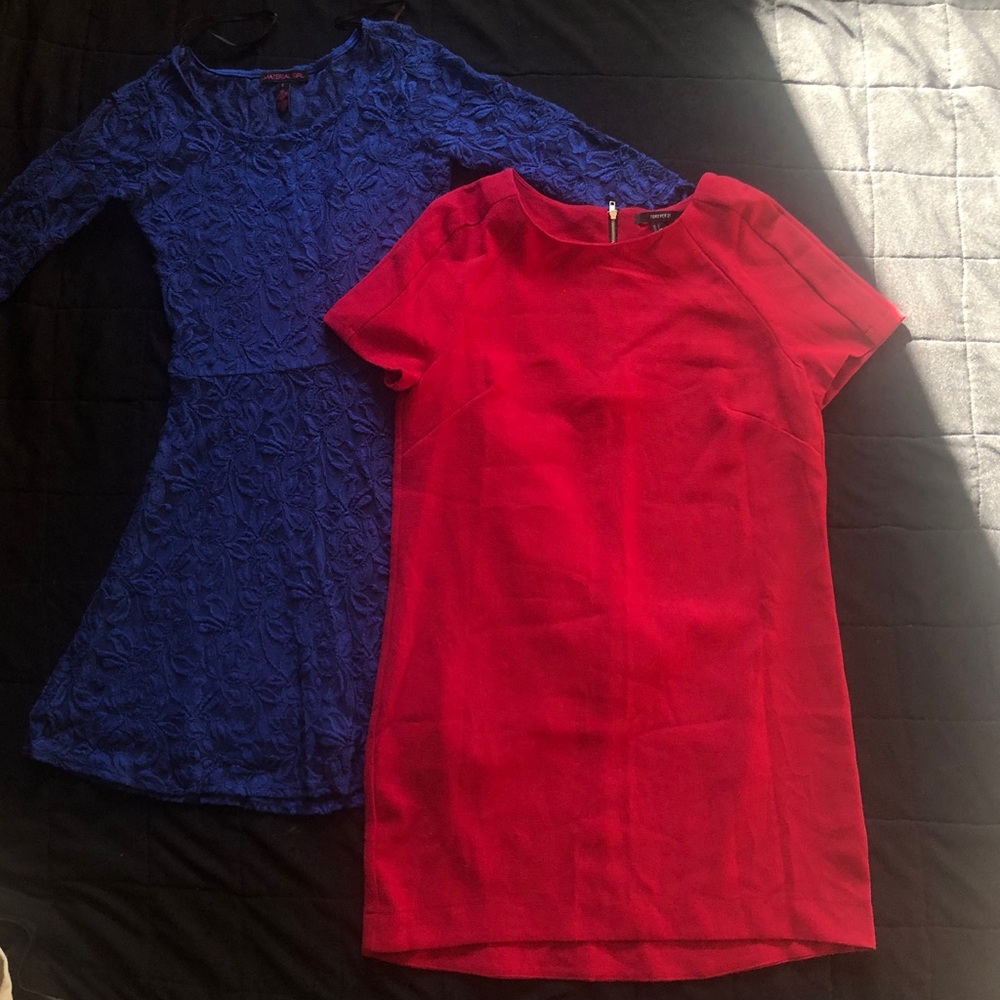 Two sets of fashion dresses